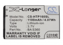 Replacement Battery for T-Mobile MDA Compact V / TOPA160 1100 mAh Li-ion 3.7 V (Cameron Sino)