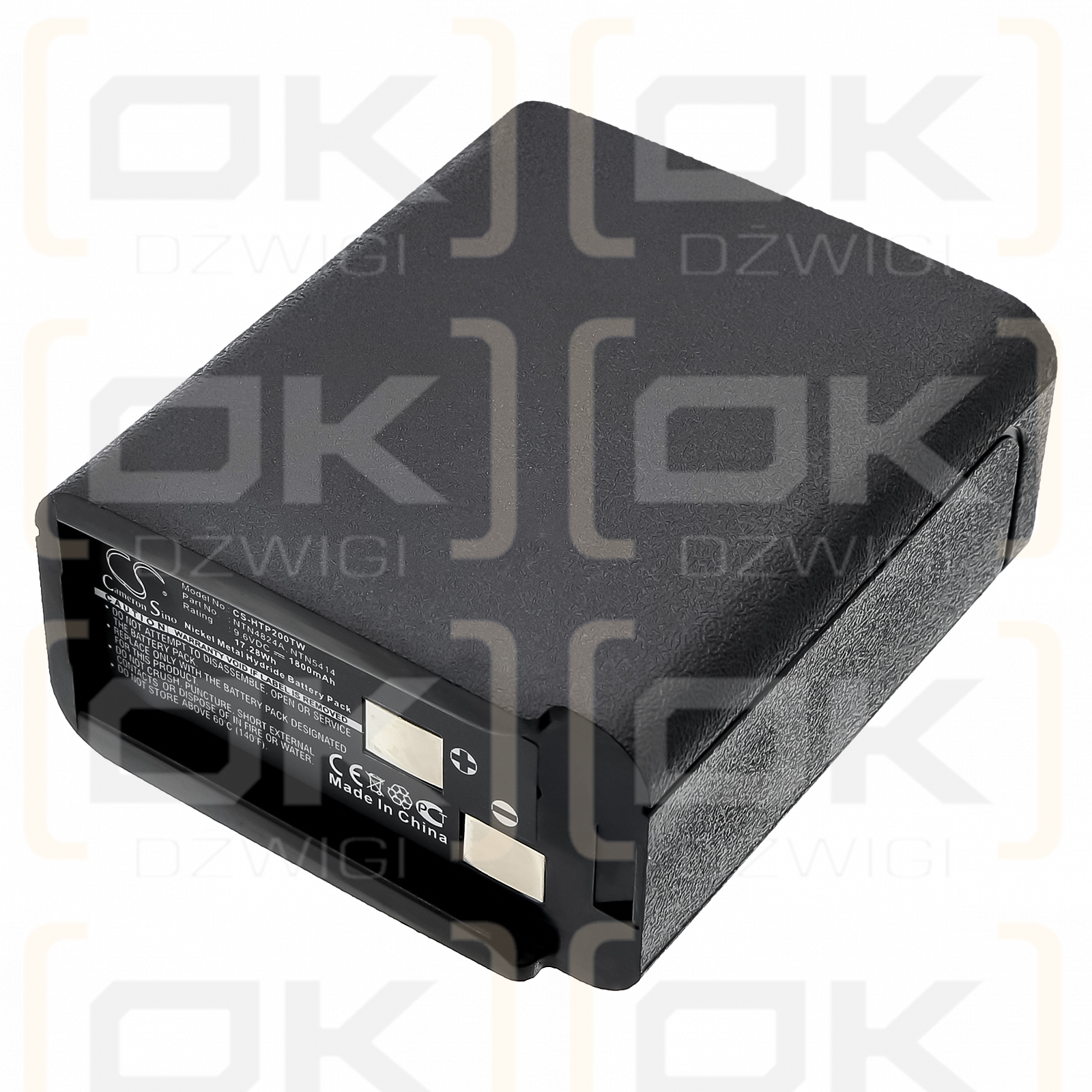 Motorola HT800 / NTN4824A 1800mAh Ni-MH 9.6V (Cameron Sino)