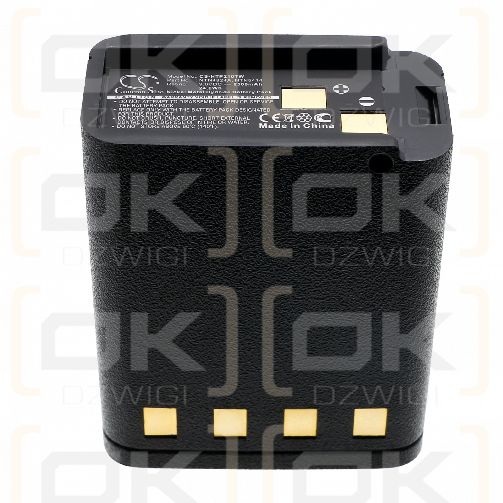 Motorola HT800 / NTN4824A 2500 мАч Ni-MH 9,6 В (Cameron Sino)