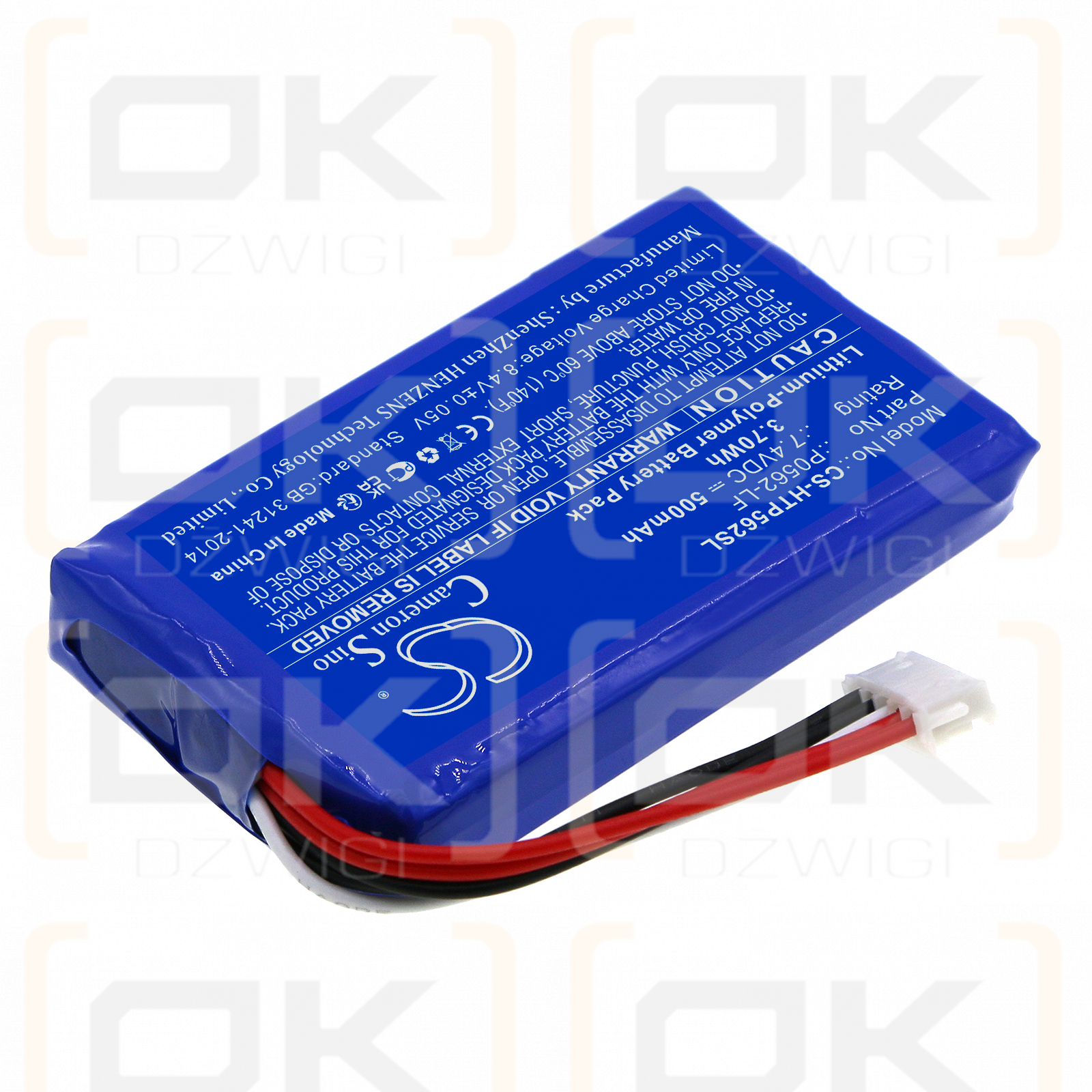 HP Z3Z89A / P0562-LF 500mAh Li-Polímero 7.4V (Cameron Sino)