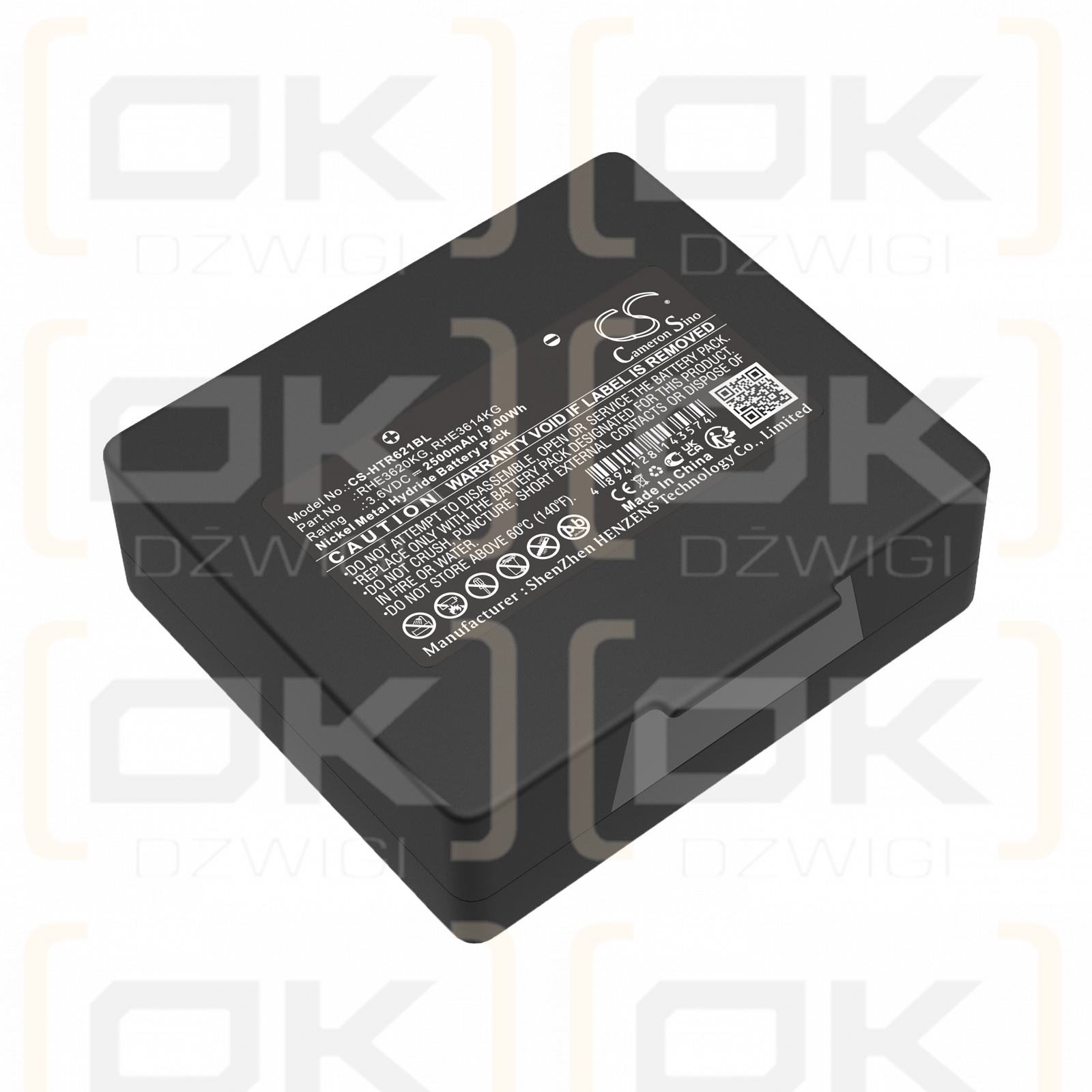 2500 mAh für Abitron Mini EX2-22, Mini
