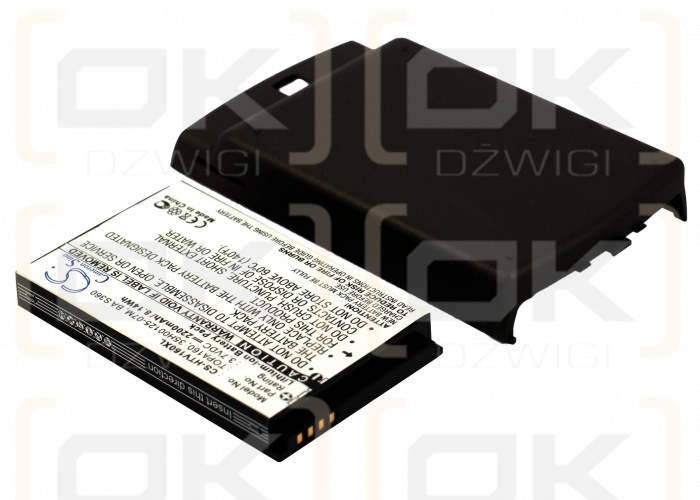 Batería T-Mobile MDA Compact V / TOPA160 de 2200 mAh y ion de litio de 3,7 V (Cameron Sino)