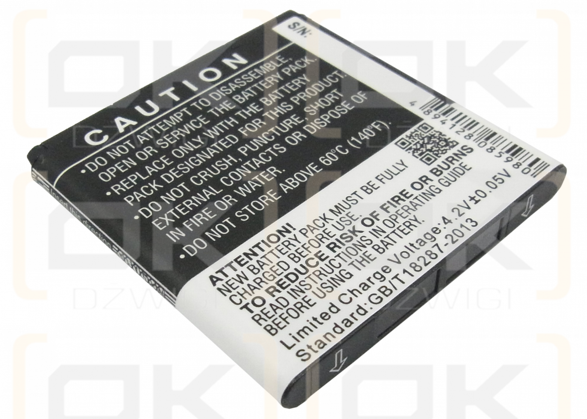 T-Mobile Sensation 4G / BG86100 1750 mAh Li-Ion 3,7 V (Cameron Sino)