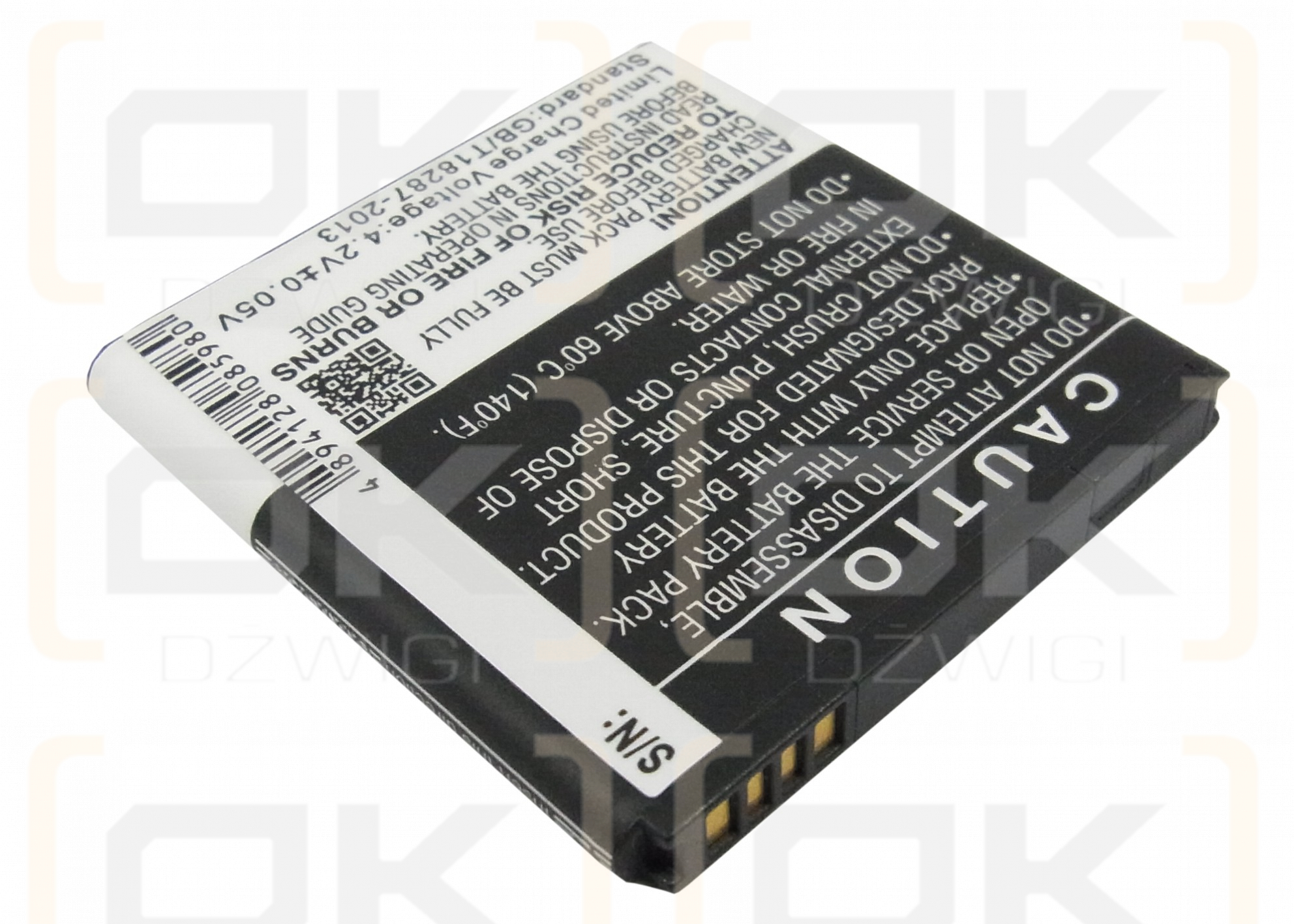 T-Mobile Sensation 4G / BG86100 1750 mAh Li-Ion 3,7 V (Cameron Sino)