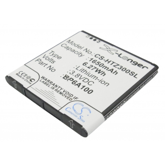 HTC 0PA6A100 / BP6A100 1650 mAh Li-Ion 3,8 V (Cameron Sino)