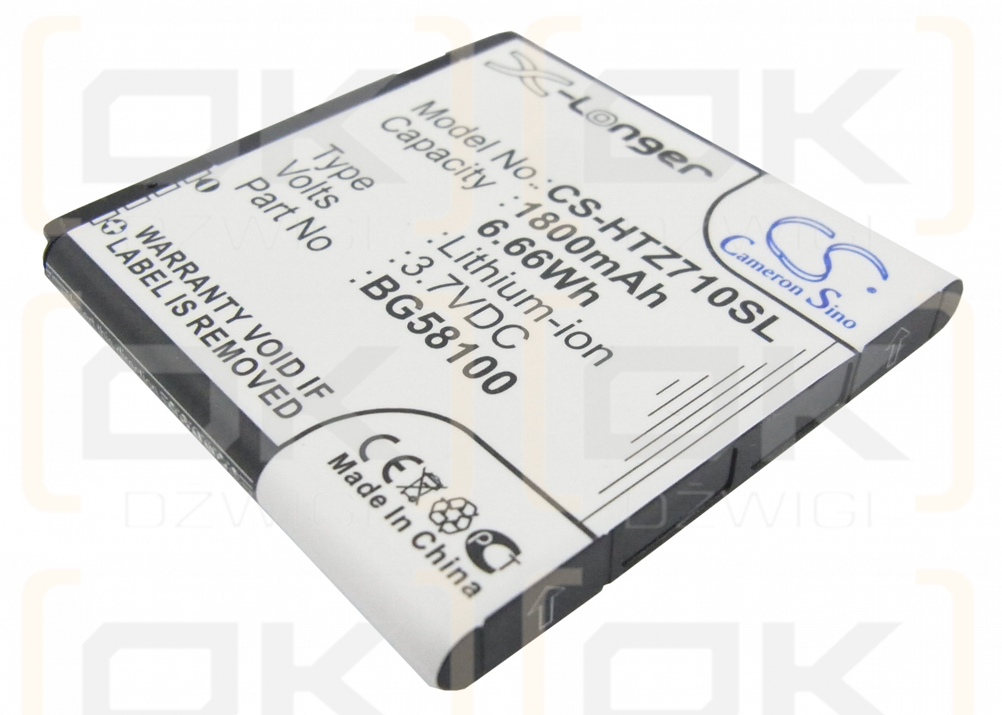 Google G14 / BG58100 1800 mAh Li-Ion 3,7 V (Cameron Sino)