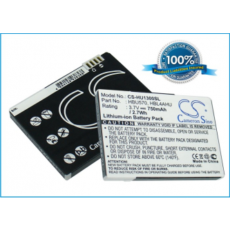 Ersatzakku für Vodafone VF725 / HBU570 750 mAh Li-Ion 3,7 V (Cameron Sino)