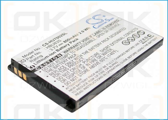 Huawei C5005 / HBC80S 800mAh Li-ion 3.7V (Cameron Sino)