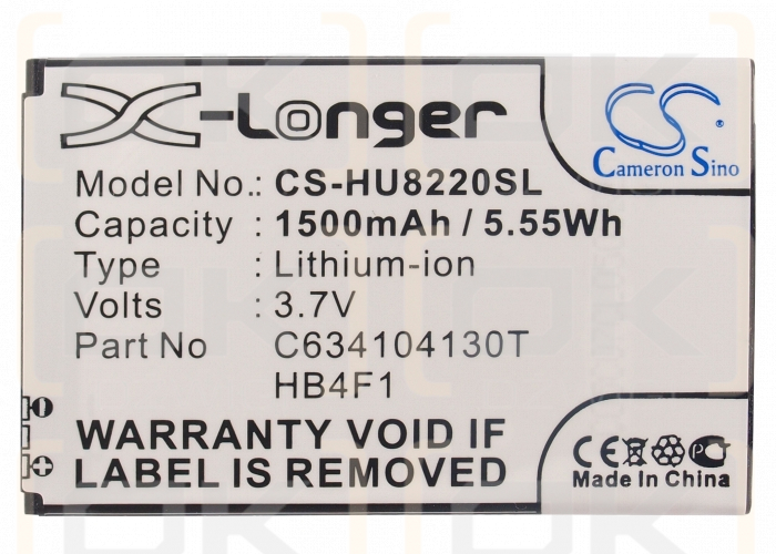 Lenovo C101 / B5765620003 1500mAh Li-ion 3.7V (Cameron Sino)