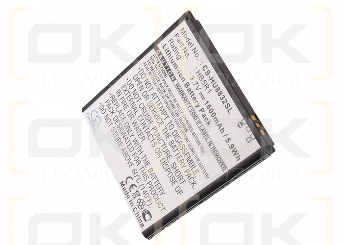 Huawei U8950D / HB5R1 1600mAh Li-ion 3.7V (Cameron Sino)