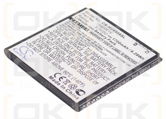 Huawei HN3-U01 / HB5R1V 1700mAh Li-ion 3.7V (Cameron Sino)