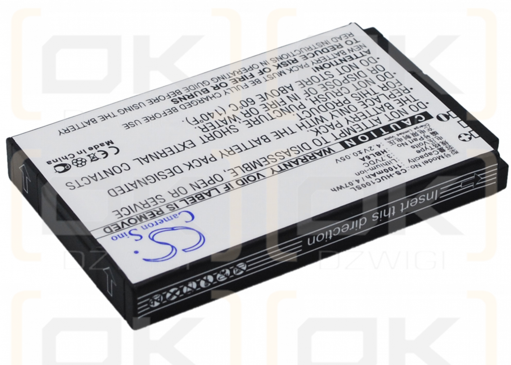 Huawei C5588 / HBL6A 1100mAh Li-ion 3.7V (Cameron Sino)