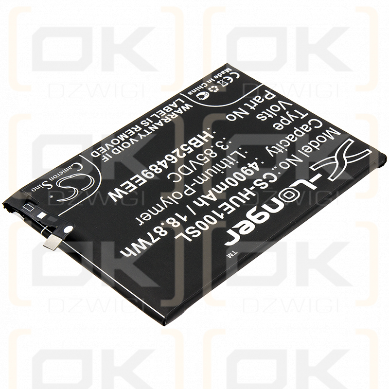 Huawei Changwan 9A / HB526489EEW 4900 mAh Li-Polymer 3,85 V (Cameron Sino)