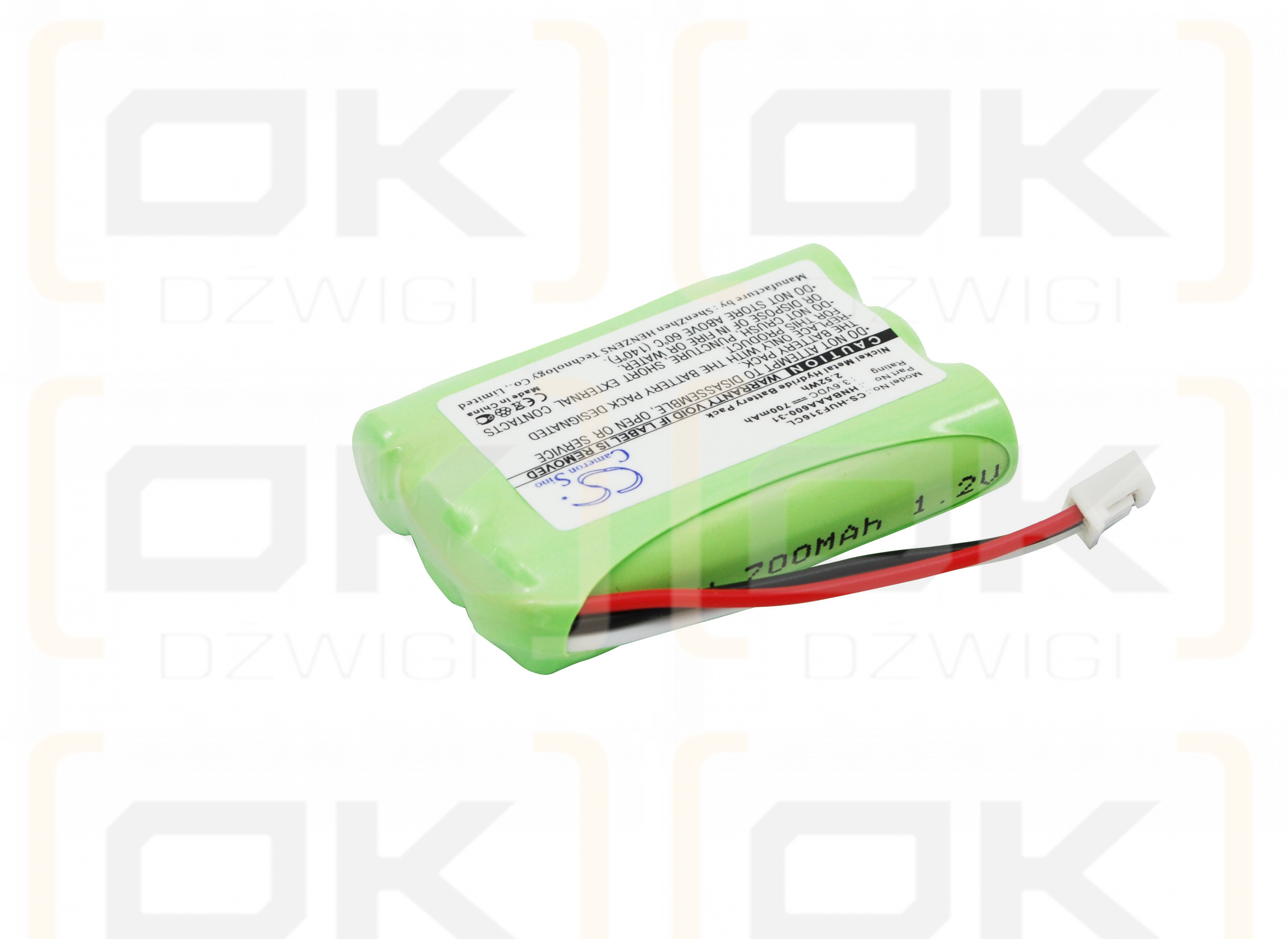 Huawei F360 / HNBAAA600-31 700mAh Ni-MH 3.6V (Cameron Sino)