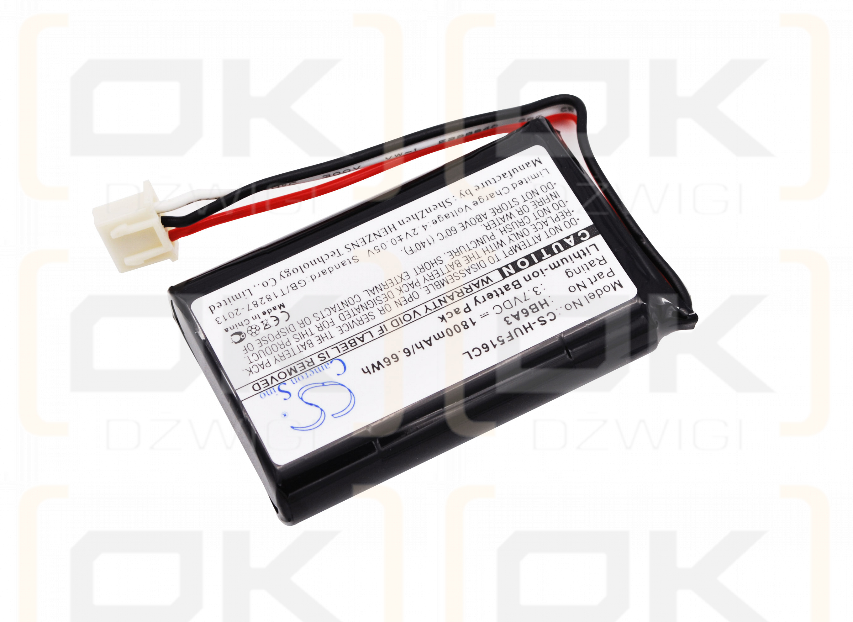 Huawei ETS5623 / HB6A3 1800mAh Li-ion 3.7V (Cameron Sino)