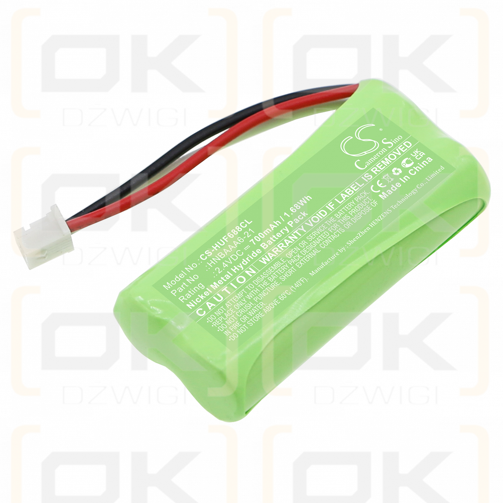 Huawei F688-20 / HNBAAA6-21 700mAh Ni-MH 2.4V (Cameron Sino)