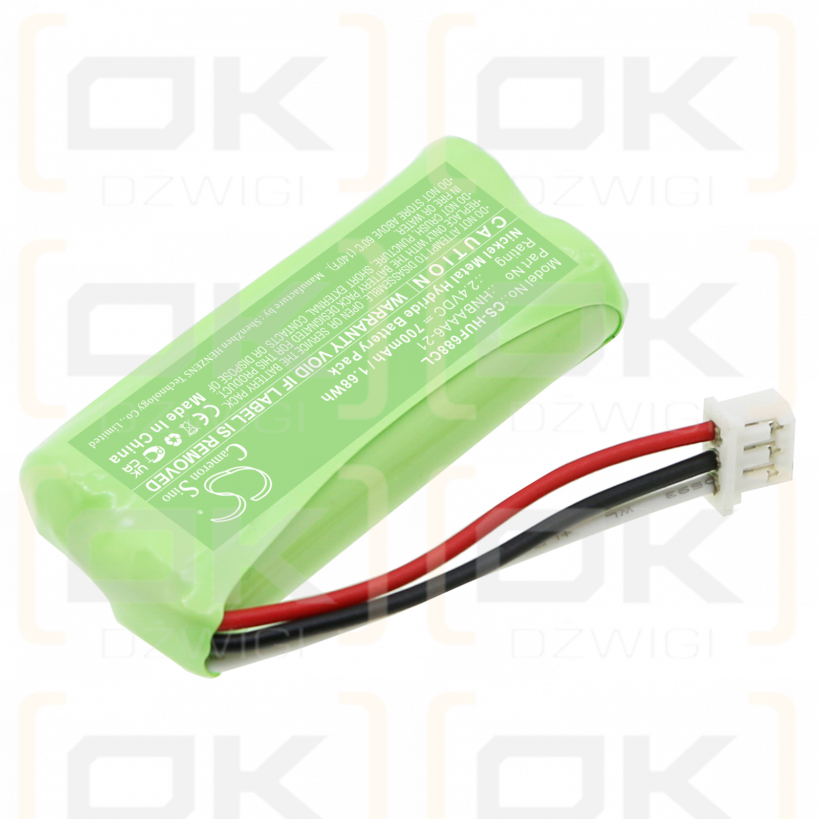 Huawei F688-20 / HNBAAA6-21 700mAh Ni-MH 2.4V (Cameron Sino)