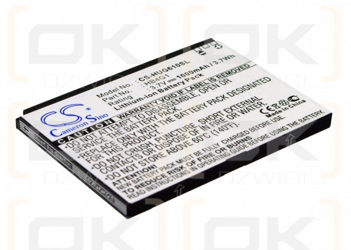 Huawei Para Claro / HB4G1 1000mAh Li-ion 3.7V (Cameron Sino)