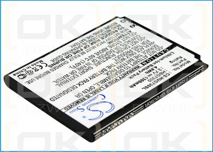 T-Mobile Energy / HBG7300 1300mAh Li-ion 3.7V (Cameron Sino)