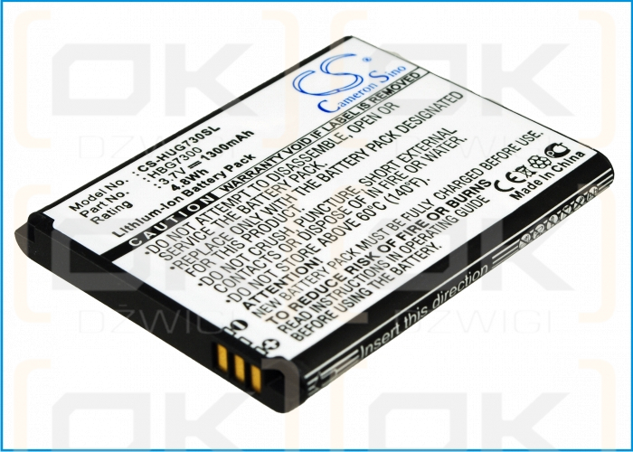 T-Mobile Energy / HBG7300 1300mAh Li-ion 3.7V (Cameron Sino)