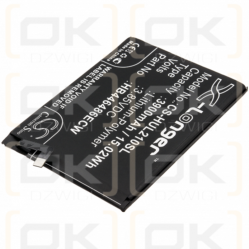 Huawei STK-L22 / HB446486ECW 3900 mAh Li-Polymer 3,85 V (Cameron Sino)