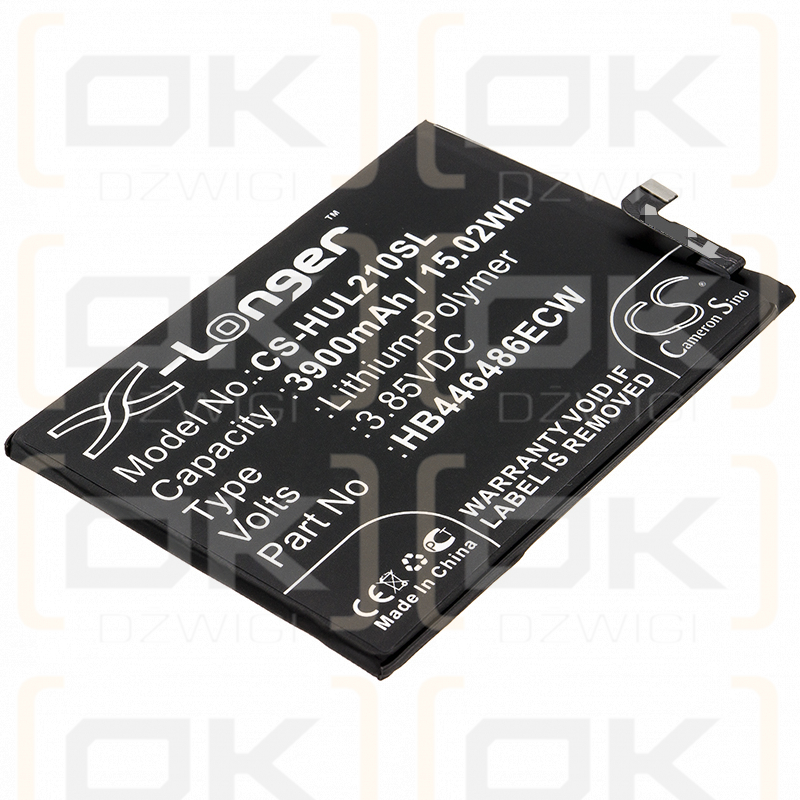 Huawei STK-L22 / HB446486ECW 3900mAh Li-Polymer 3.85V (Cameron Sino)