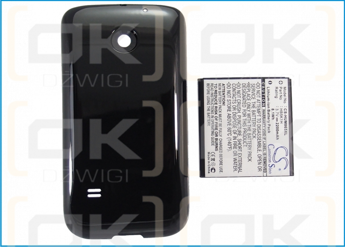 Huawei M865 / HB5K1H 2200mAh Li-ion 3.7V (Cameron Sino)