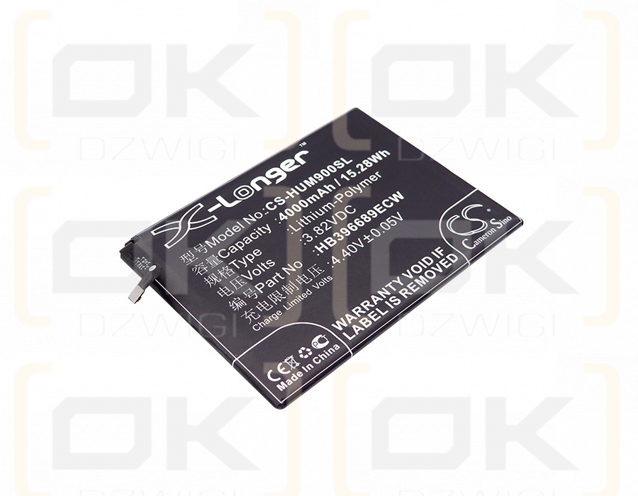 Huawei Y7 / HB396689ECW 4000mAh Li-Polymer 3.82V (Cameron Sino)