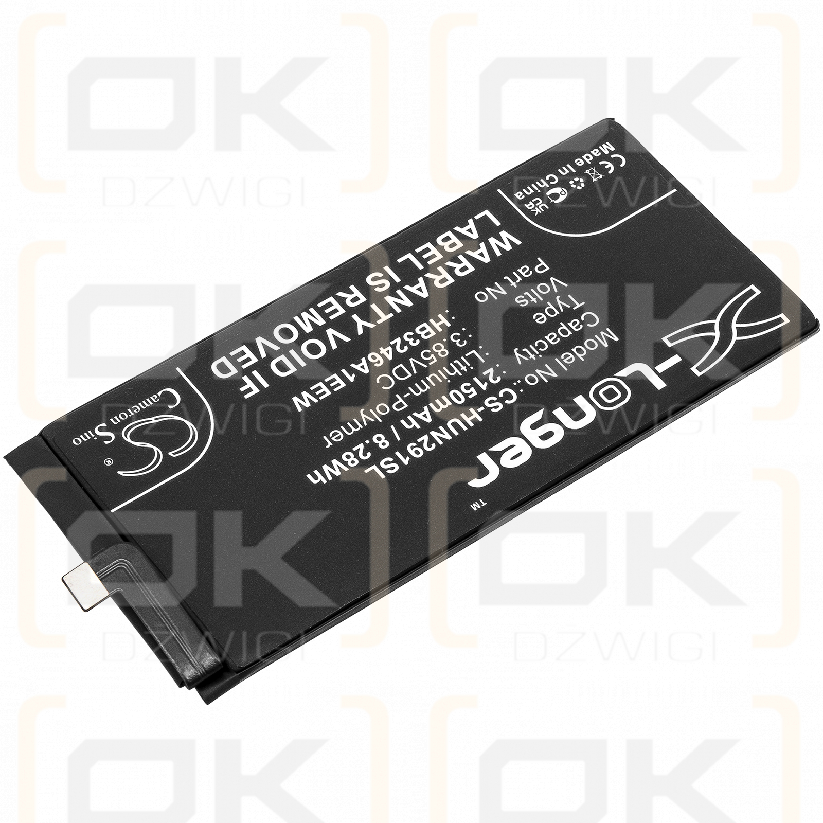 Huawei TAH-AN00m / HB3246A1EEW 2150mAh Li-Polímero 3.85V (Cameron Sino)