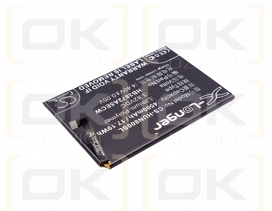 Huawei EDI-DL00 / HB3872A5ECW 4500mAh Li-polímero 3.82V (Cameron Sino)