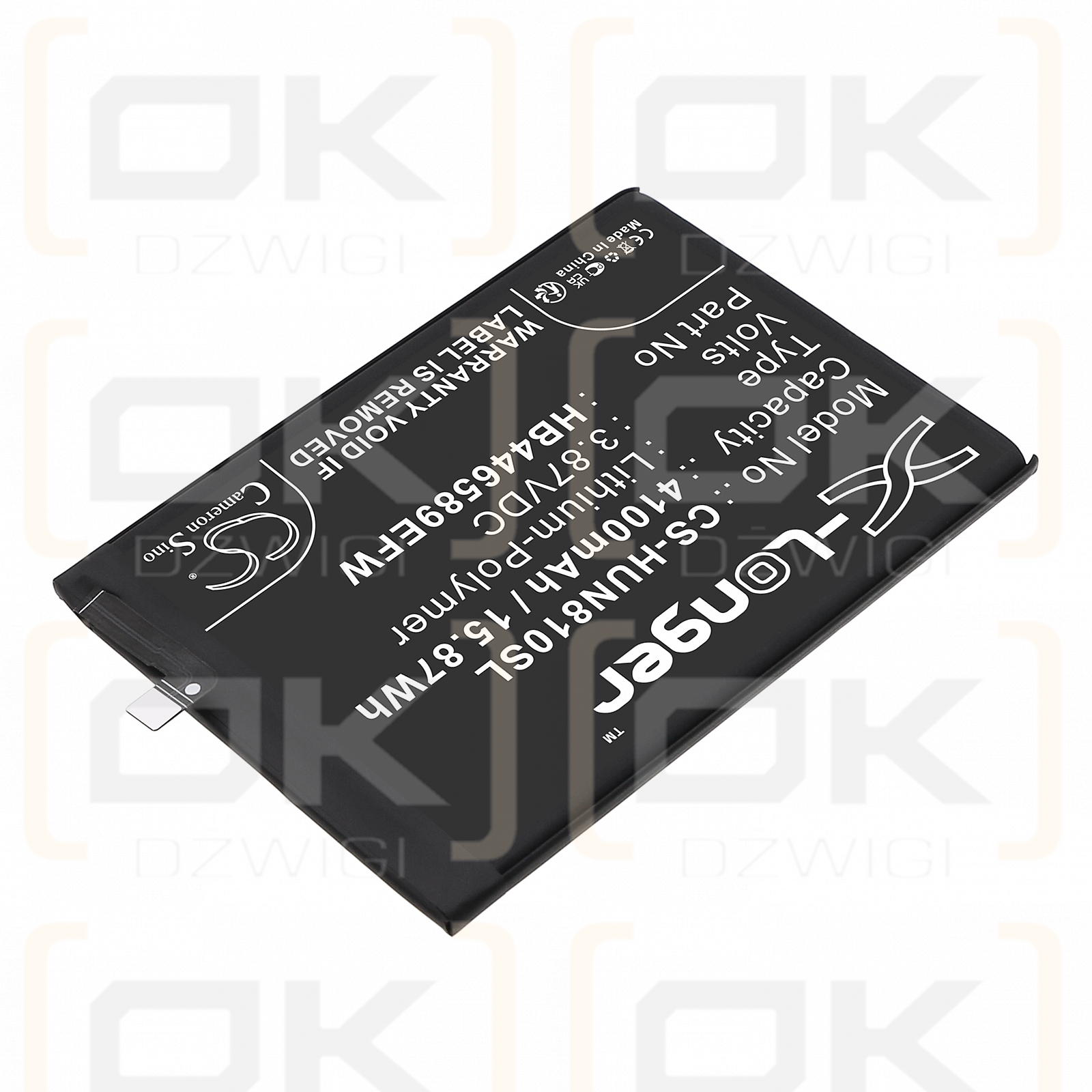 Huawei COCO-AN40 / HB446589EFW 4100mAh Li-Polímero 3.87V (Cameron Sino)