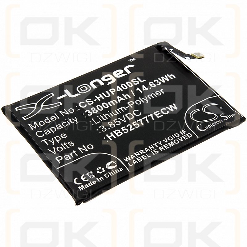 Huawei ANA-TN00 / HB525777ECW 3800mAh Li-Polymer 3.85V (Cameron Sino)