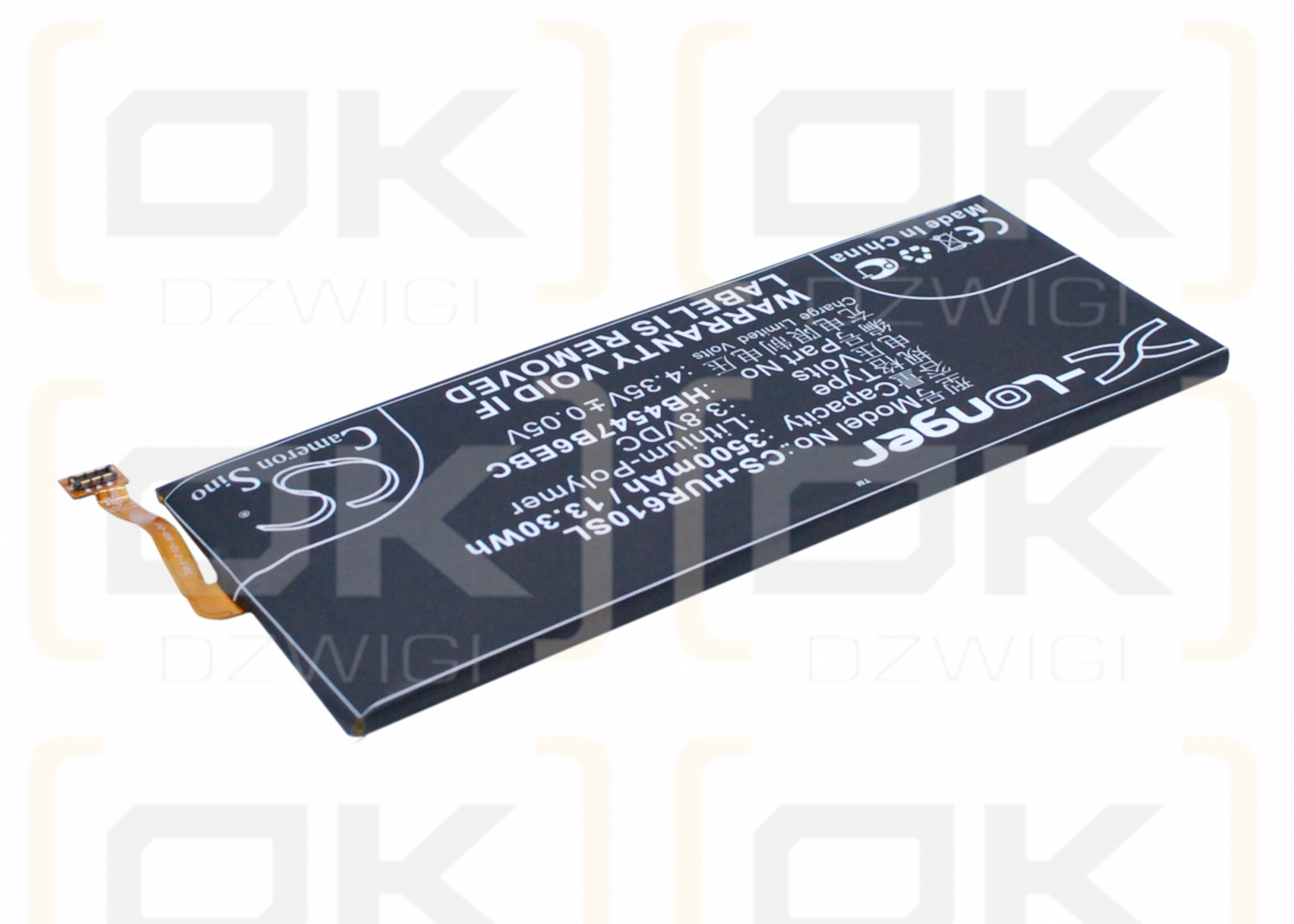 Huawei SC-TL10 / HB4547B6EBC 3500mAh Li-Polímero 3.8V (Cameron Sino)