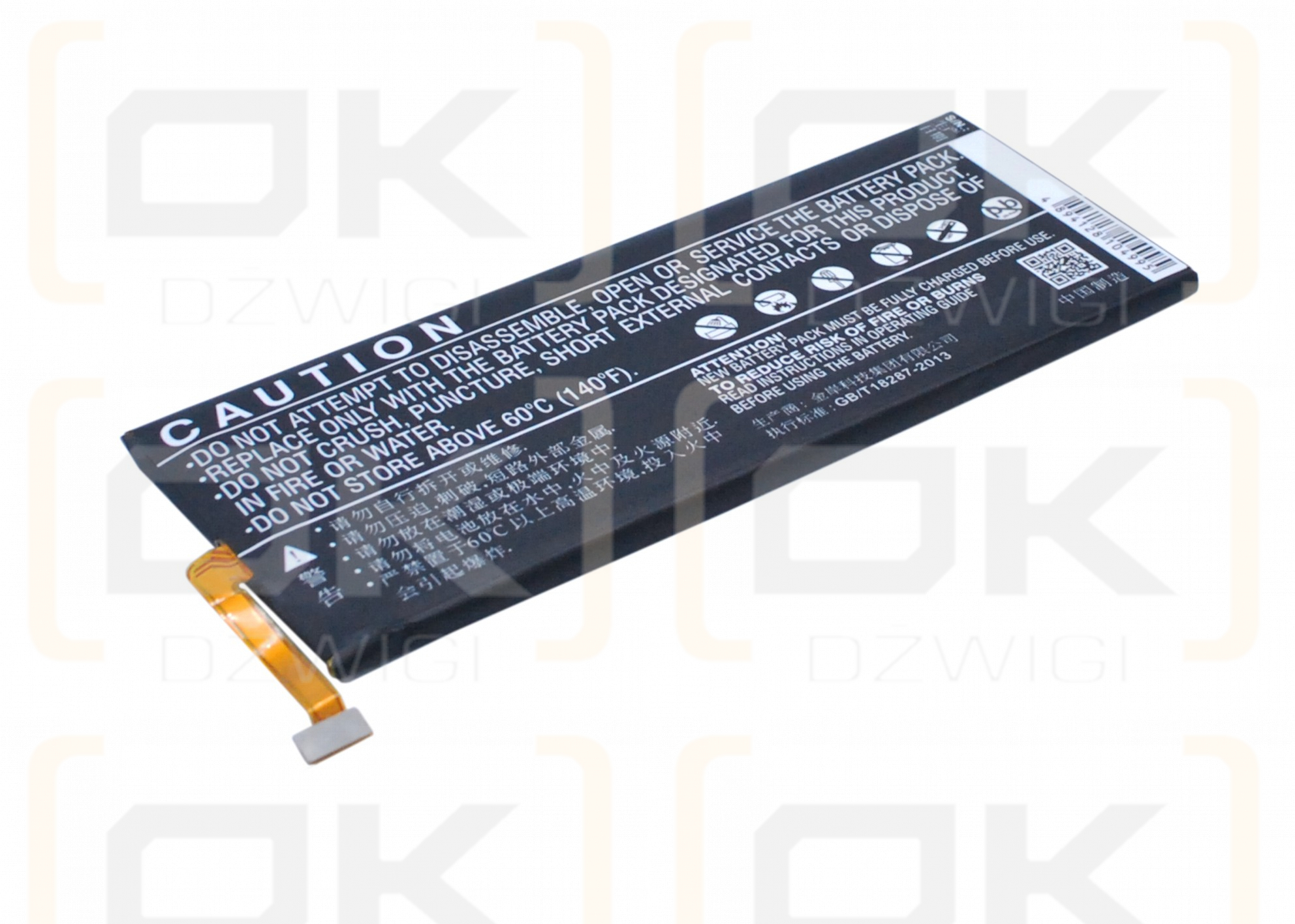 Huawei SC-TL10 / HB4547B6EBC 3500mAh Li-Polímero 3.8V (Cameron Sino)