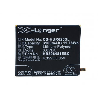 Huawei G8 Edición estándar / HB396481EBC 3100mAh Li-Polímero 3.8V (Cameron Sino)