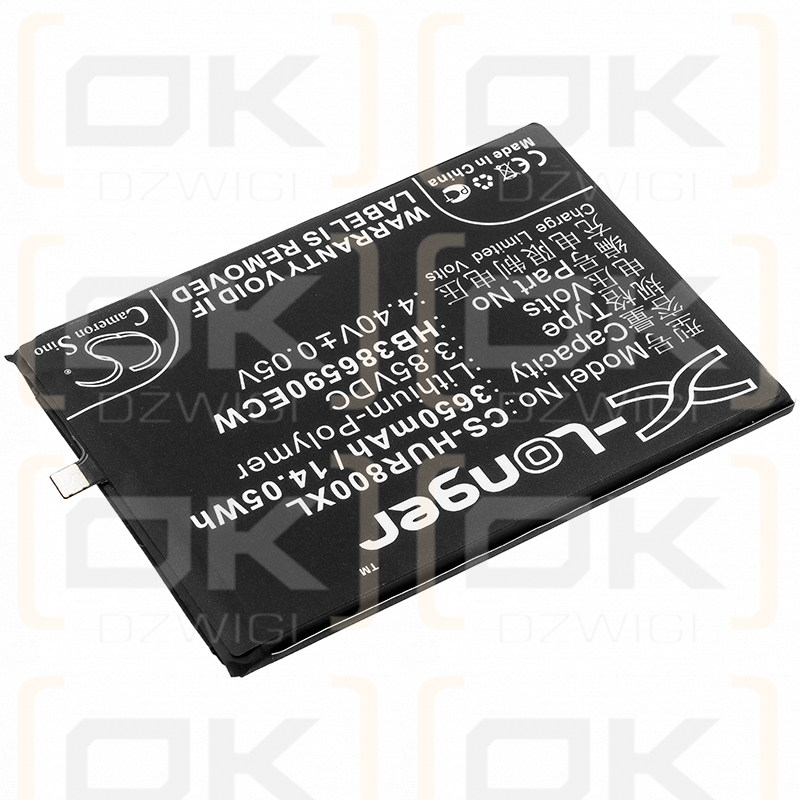 Huawei JSN-AL00 / HB386590ECW 3650mAh Li-Polymer 3.85V (Cameron Sino)