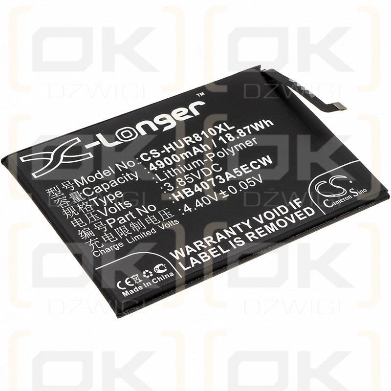 Huawei ARE-AL00 / HB4073A5ECW 4900mAh Li-Polymer 3.85V (Cameron Sino)