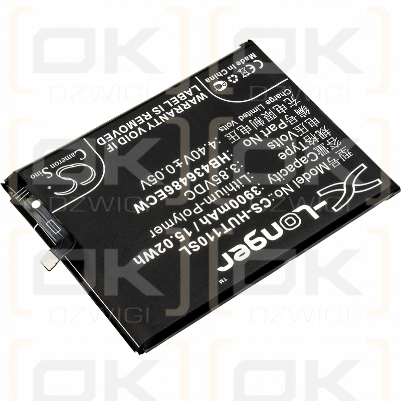 Huawei Honor 9X / HB436486ECW 3900mAh Li-Polymer 3.85V (Cameron Sino)