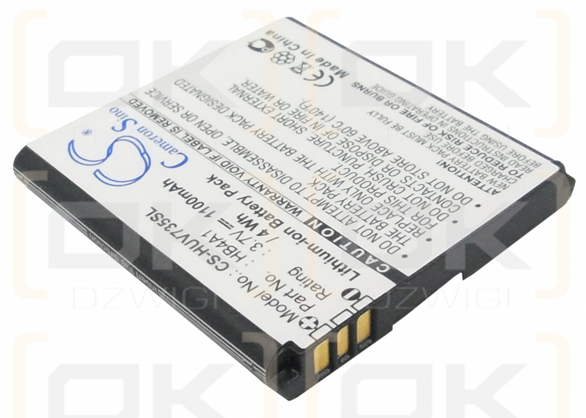 Huawei V736 / HB4A1 1100mAh Li-ion 3.7V (Cameron Sino)