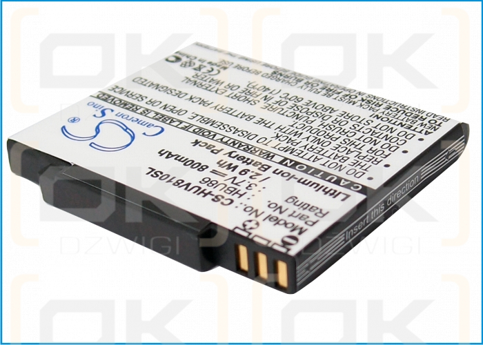 HUAWEI / HBU86 800mAh Li-ion 3.7V (Cameron Sino)