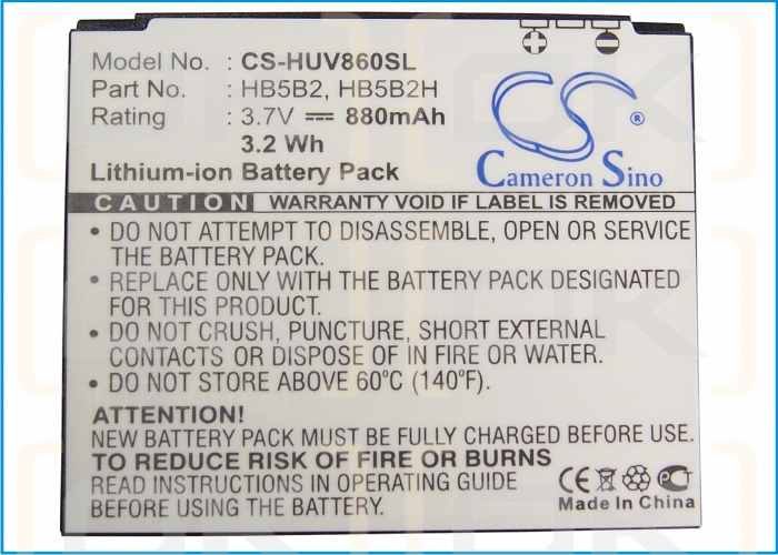 Vodafone 830i / HB5B2 880mAh Li-ion 3.7V (Cameron Sino)