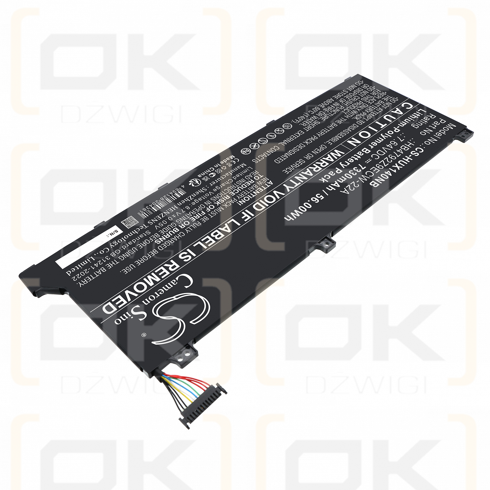 Honor NMH-WFQ9HN / HB4792Z9ECW-22A 7330 mAh Li-Polymer 7,64 V (Cameron Sino)