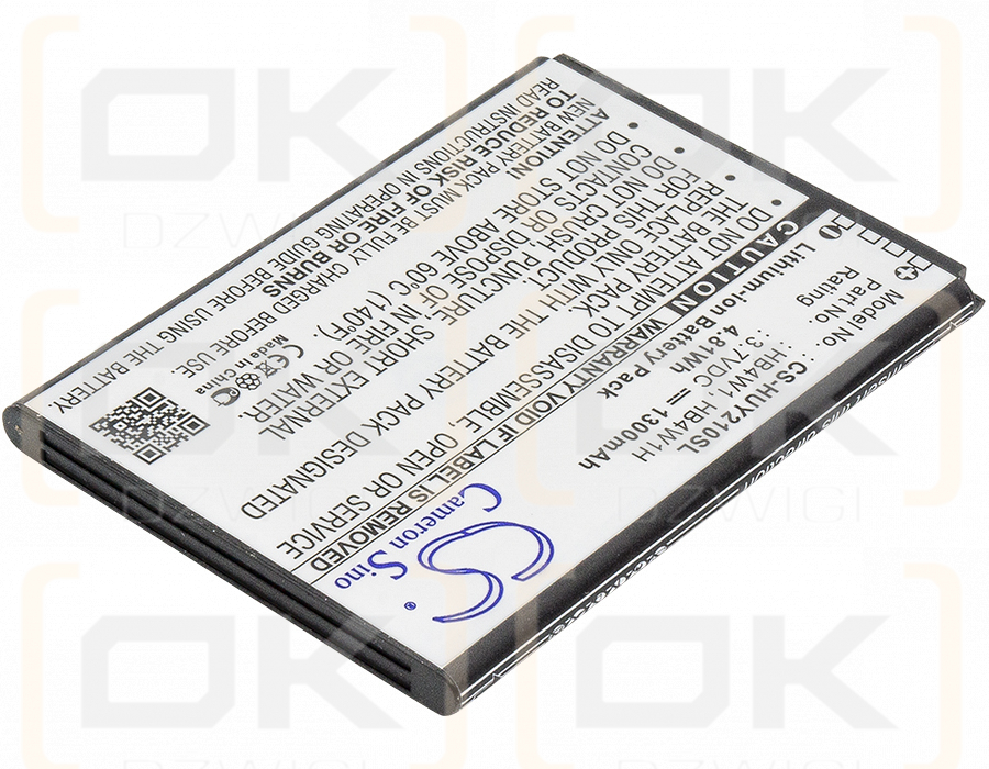 Huawei Ascend G525 / HB4W1 1300mAh Li-ion 3.7V (Cameron Sino)