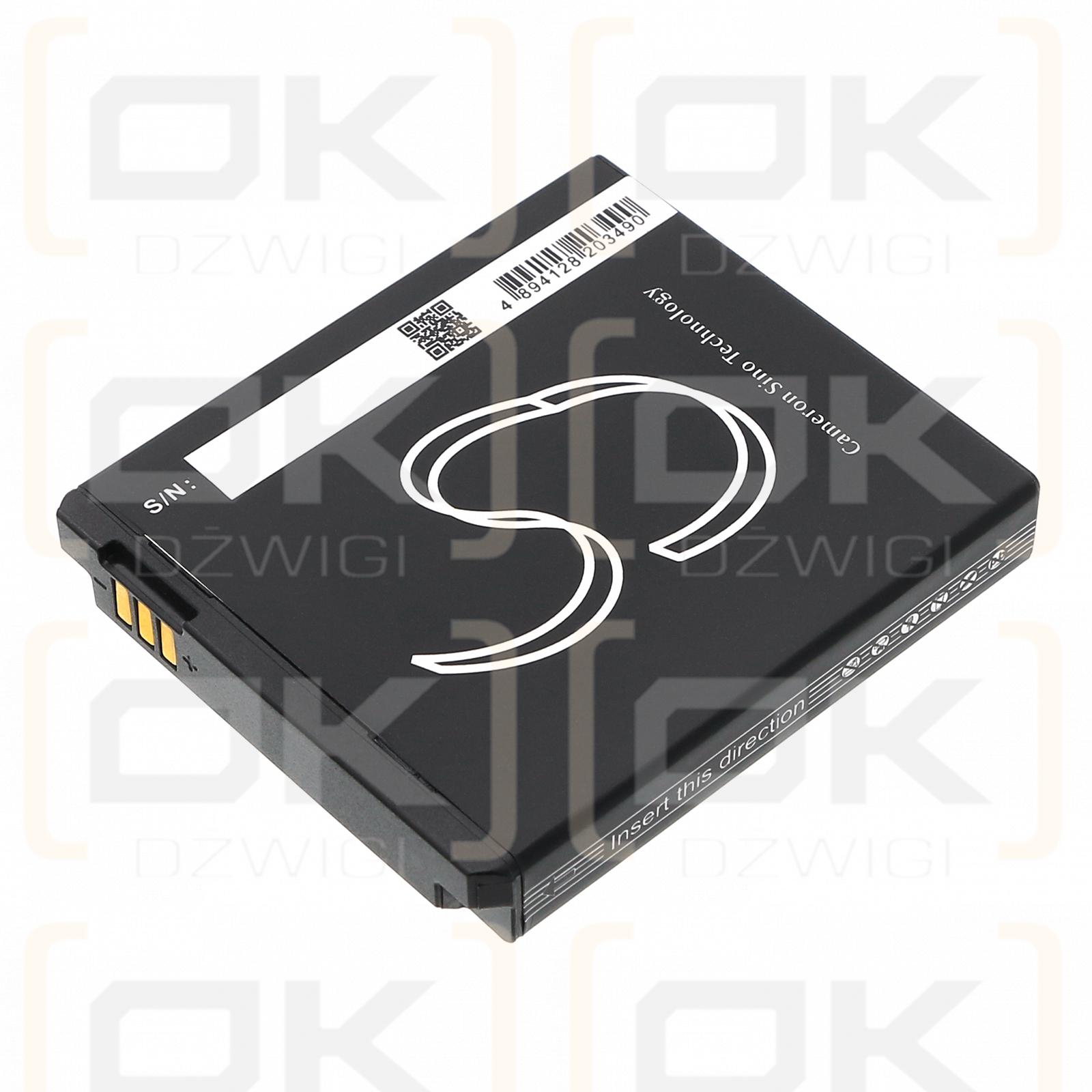 Hikvision DS-MDT101/GLE/T18 5200 мАч литий-ионный 3,8 В (Cameron Sino)