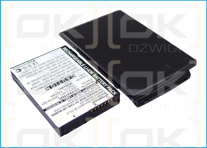 Bateria zamienna do HP iPAQ HX4800 / 290483-B21 3650 mAh Li-ion 3.7 V (Cameron Sino)