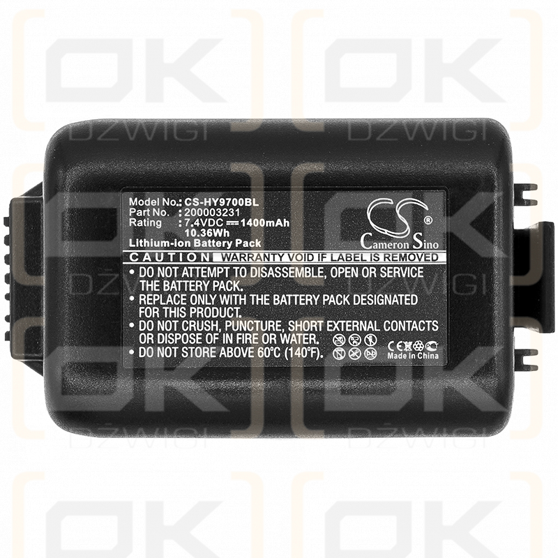 Honeywell 9700LPWGC3Q11E / 200003231 1400mAh Li-ion 7.4V (Cameron Sino)