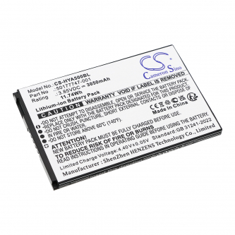 Honeywell ScanPal EDA5S / 50177747-001 3050mAh Li-ion 3.85V (Cameron Sino)