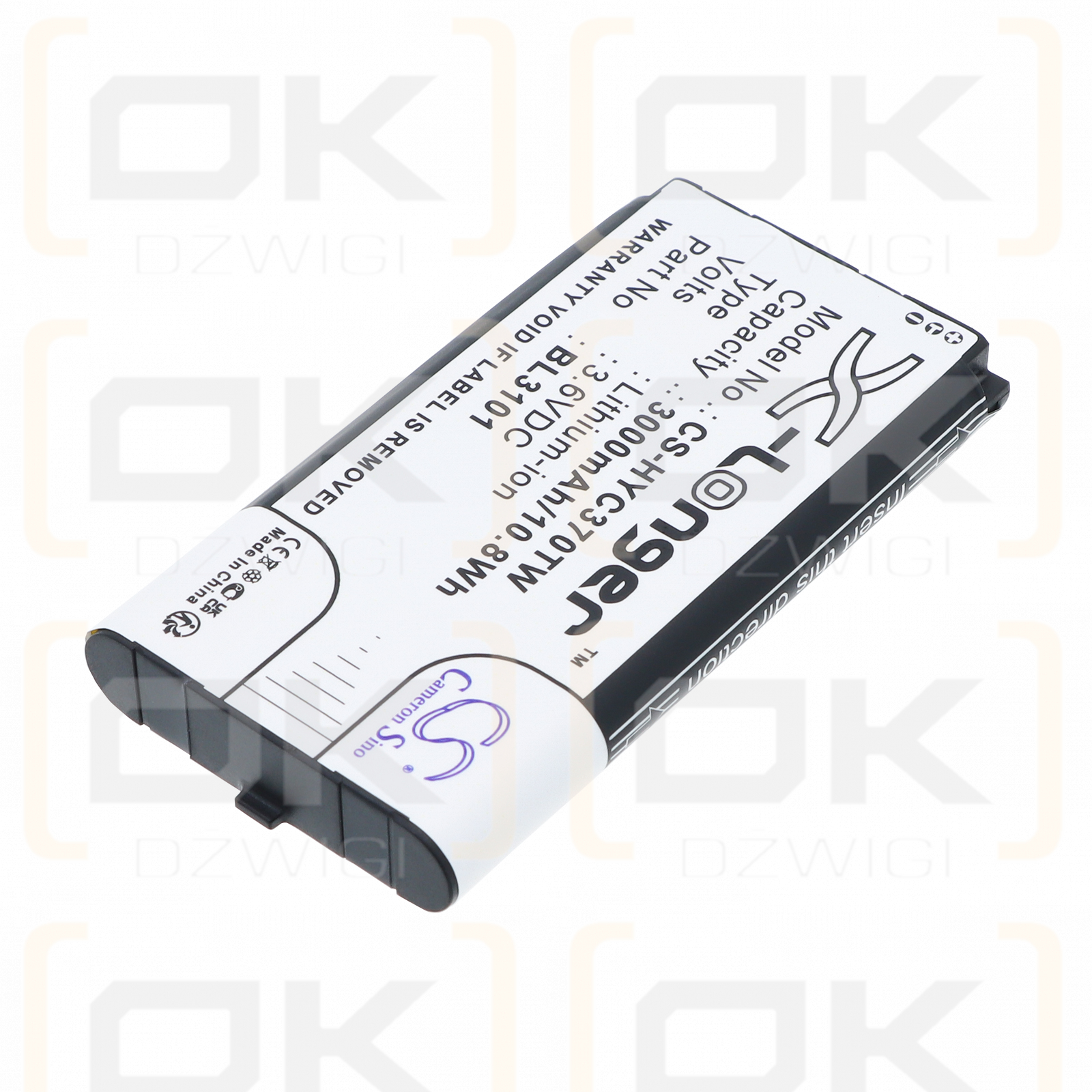 Hytera PNC370 / BL3101 3000 mAh Li-ion 3,6 V (Cameron Sino)