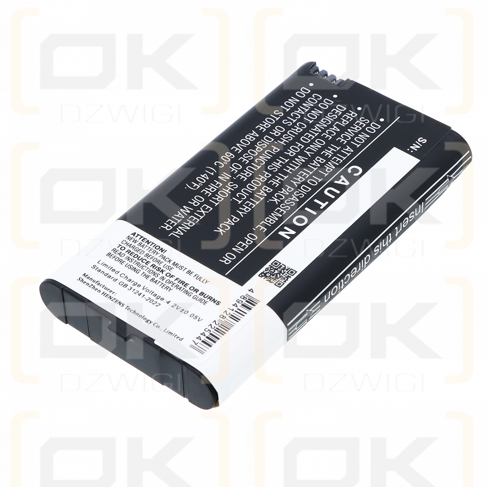 Hytera PNC370 / BL3101 3000 mAh Li-ion 3,6 V (Cameron Sino)