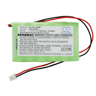 Honeywell Lynx Touch L5200 / 103-301179 1500mAh Ni-MH 7.2V (Cameron Sino)